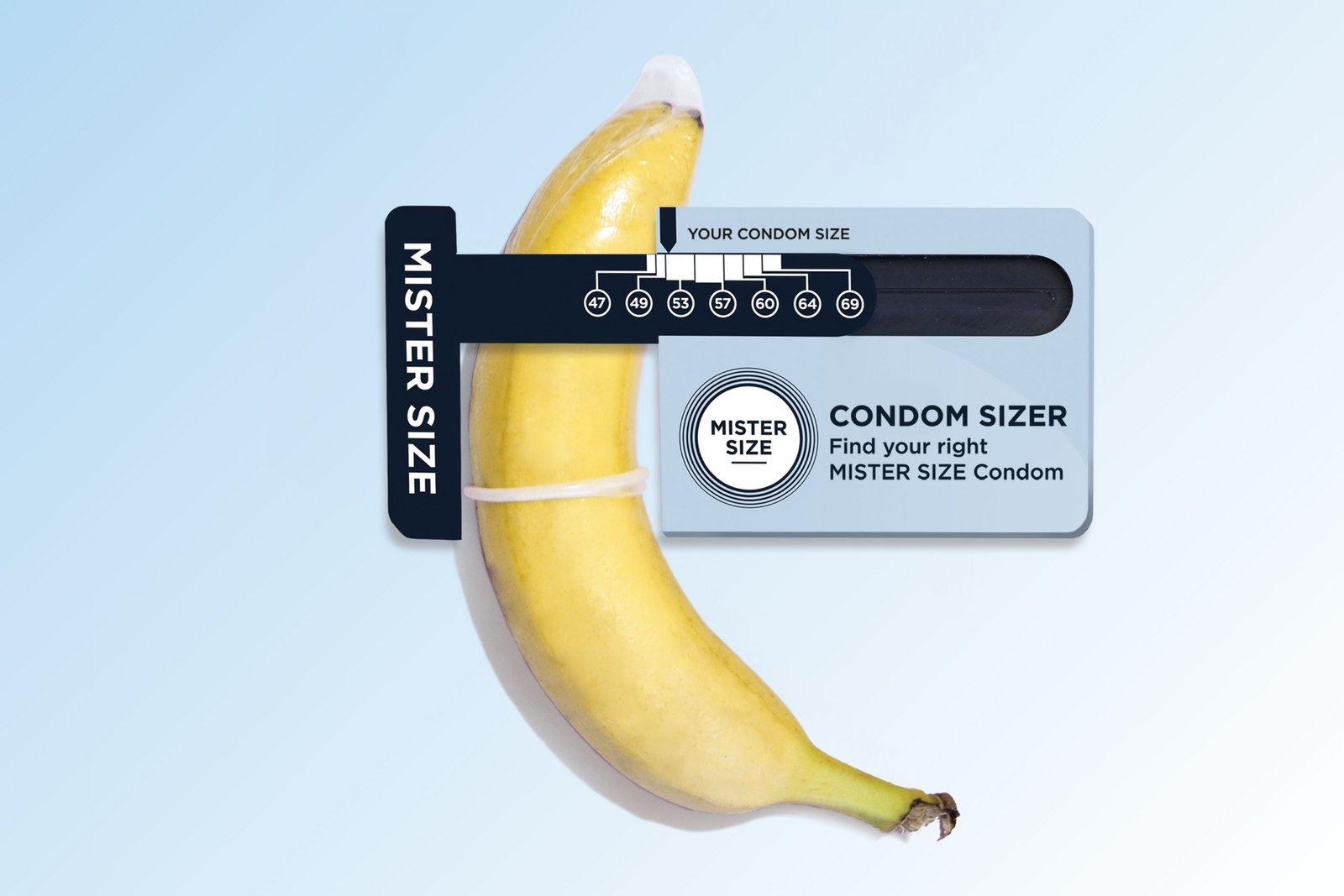 Der Condom Sizer - ein Messschieber zum Bestimmen der Kondomgröße