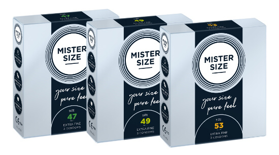 MISTER SIZE Probierset 47-49-53 (3x3 Kondome)